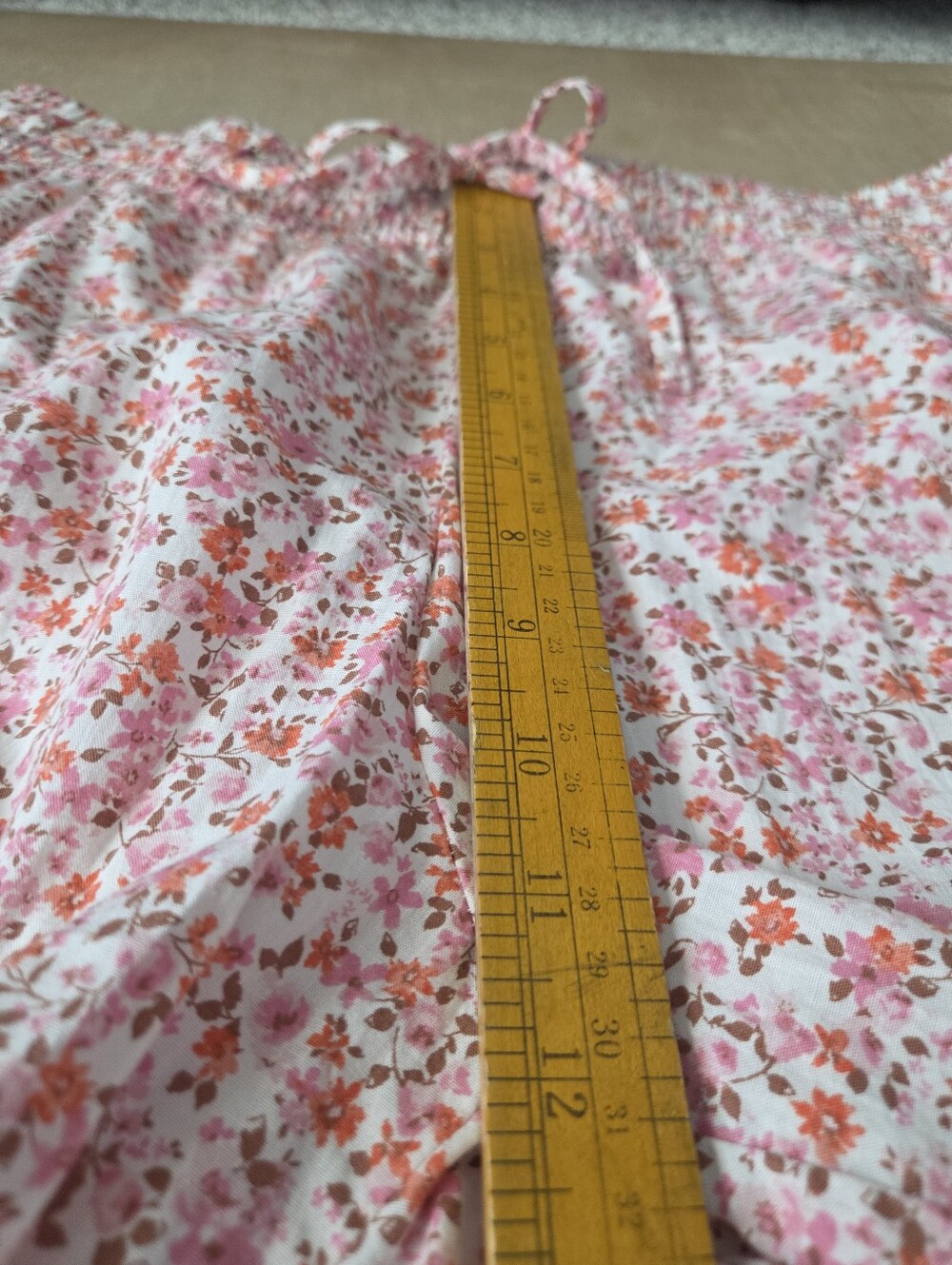 GAP Cottagecore Floral Cotton Wide Straight Leg Lounge Pants - Picture 9 of 14